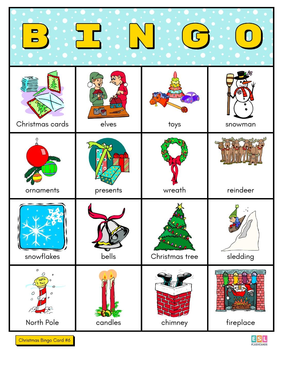 Christmas Bingo