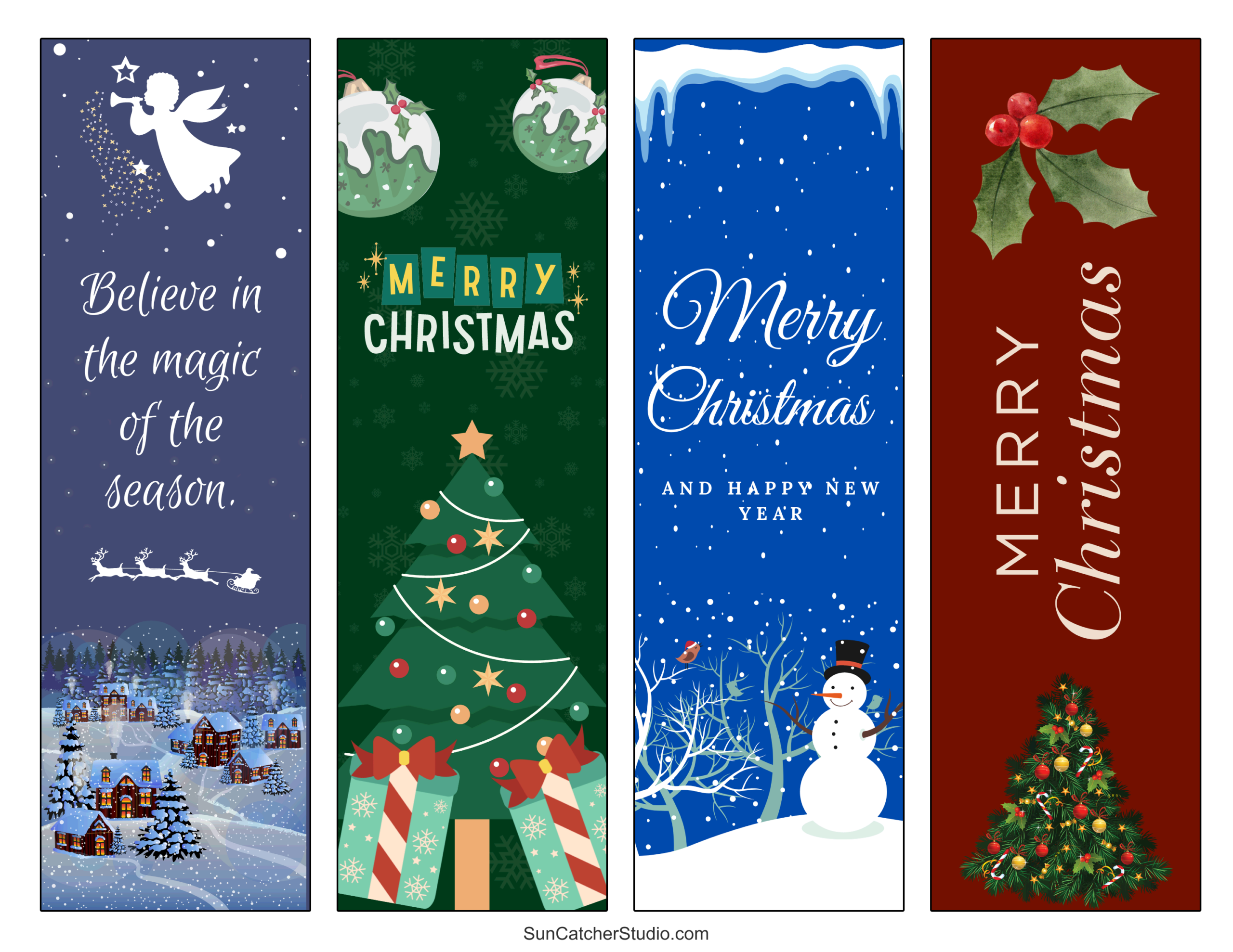 Christmas Bookmarks