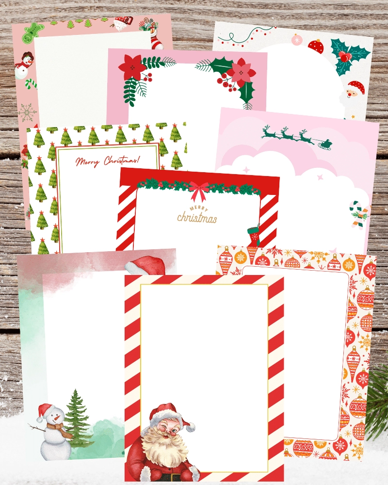 Christmas Border Paper Free Printable