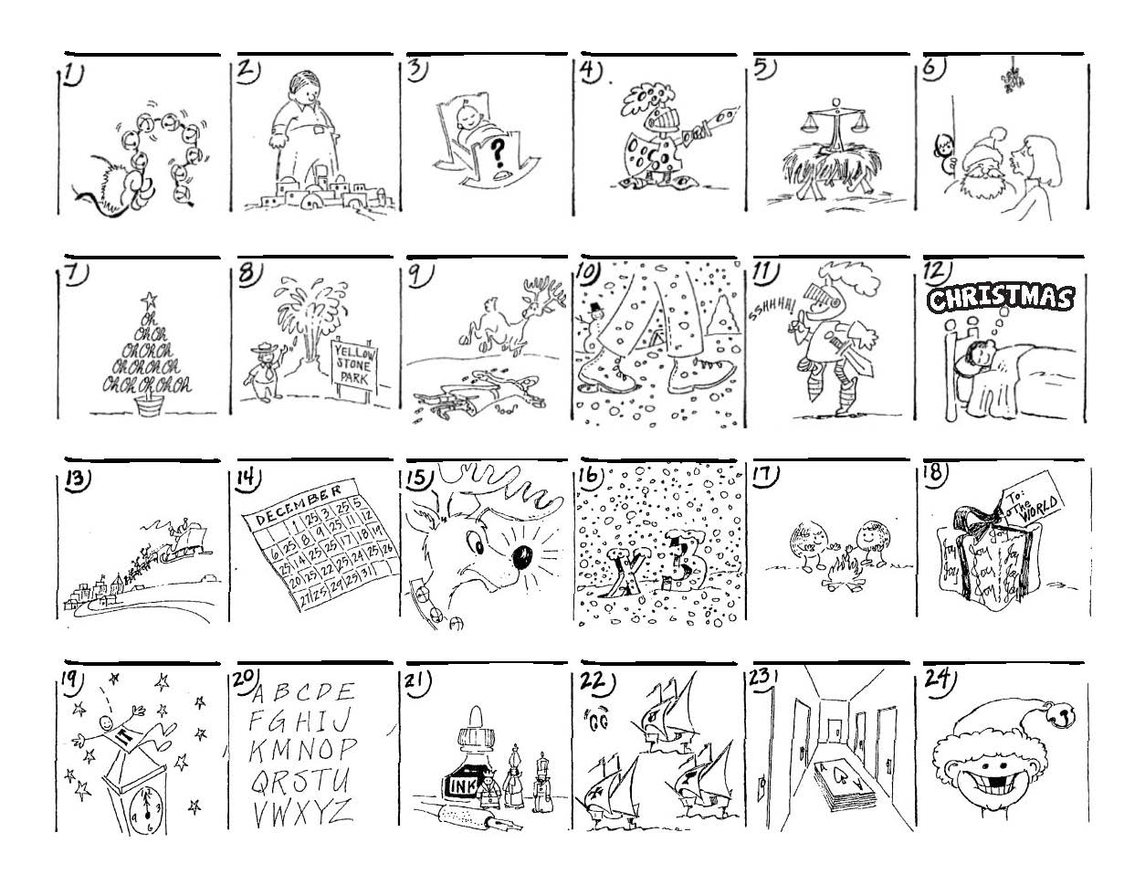 Christmas Carol Puzzles