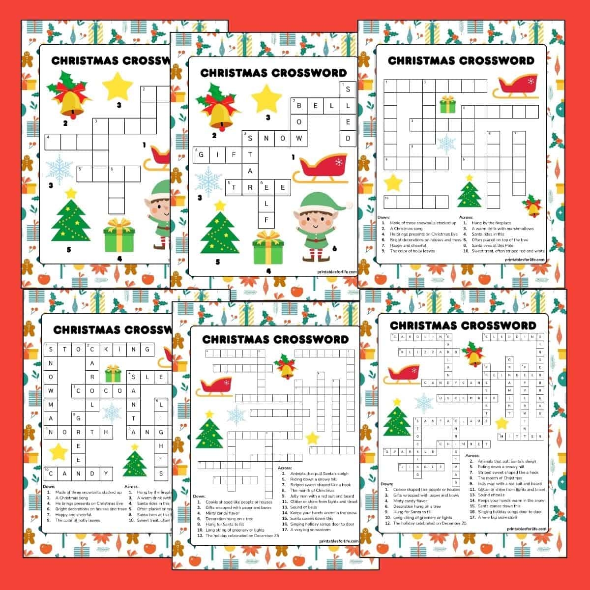 christmas puzzle pages free printable christmas puzzle pages free printable