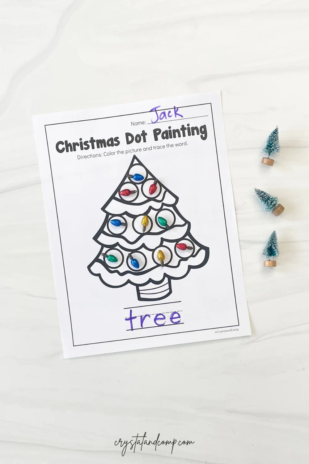 Christmas Dot Marker Printables Christmas Dot Marker Printables