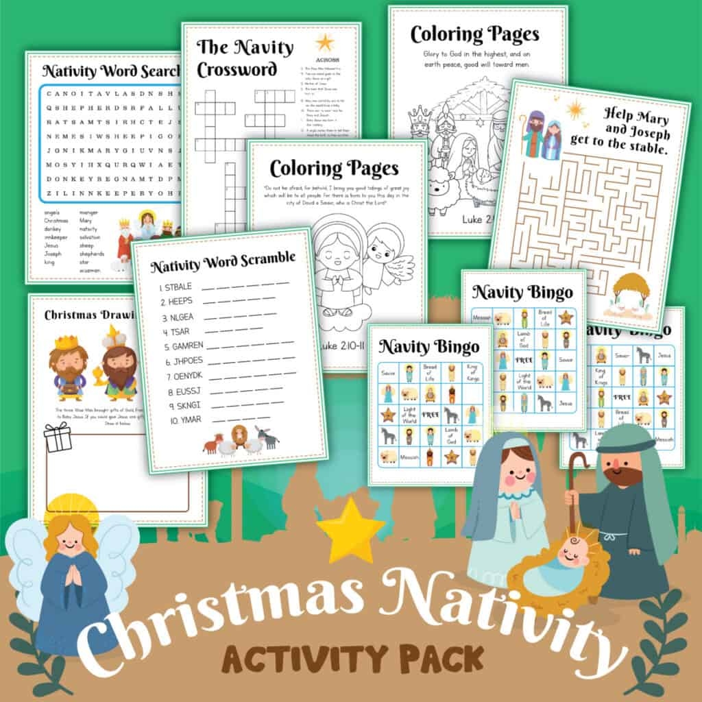Christmas Nativity Activity Pack