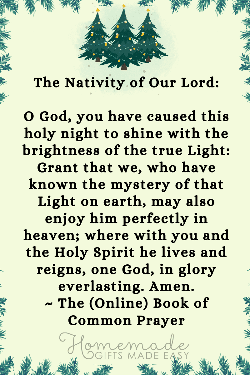 Christmas Prayer Christmas Prayer