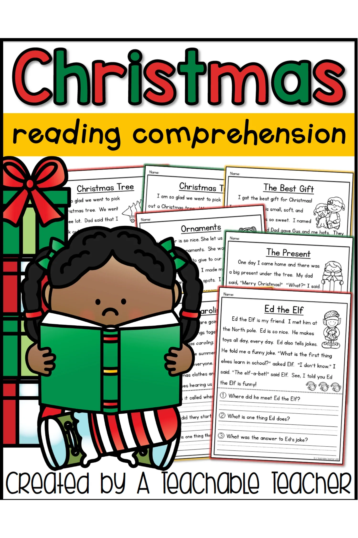 Christmas Reading Comprehension 2 Christmas Reading Comprehension 2