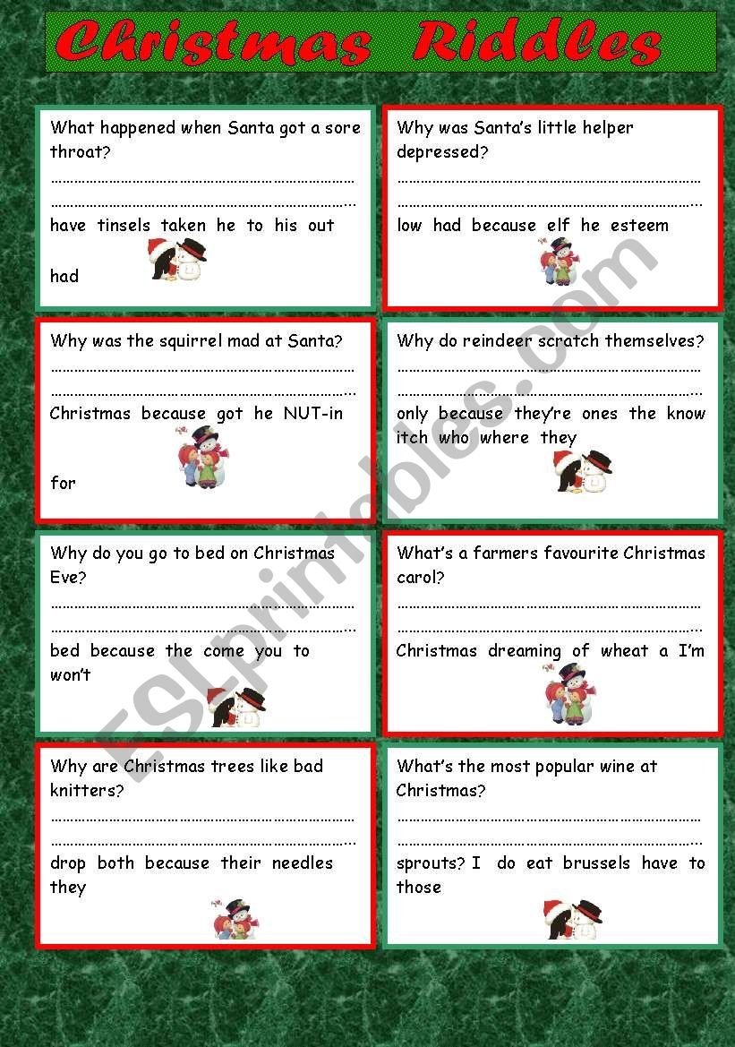 Christmas Riddles 595415 Christmas Riddles 595415