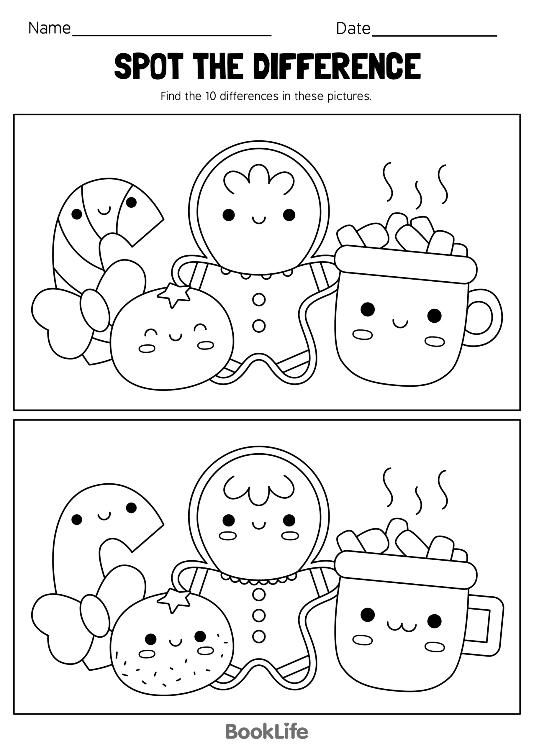 Christmas Spot The Difference