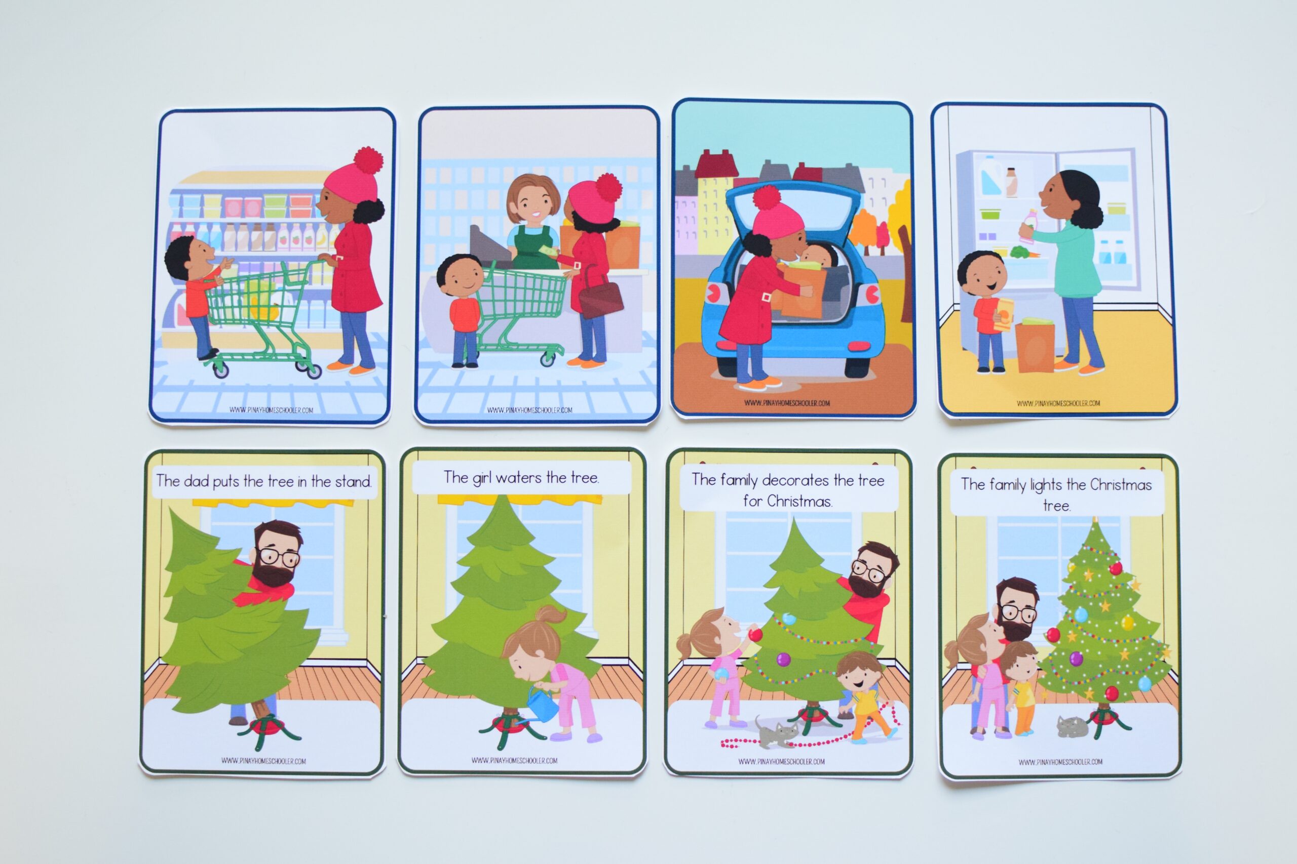 Christmas Story Sequencing Christmas Story Sequencing