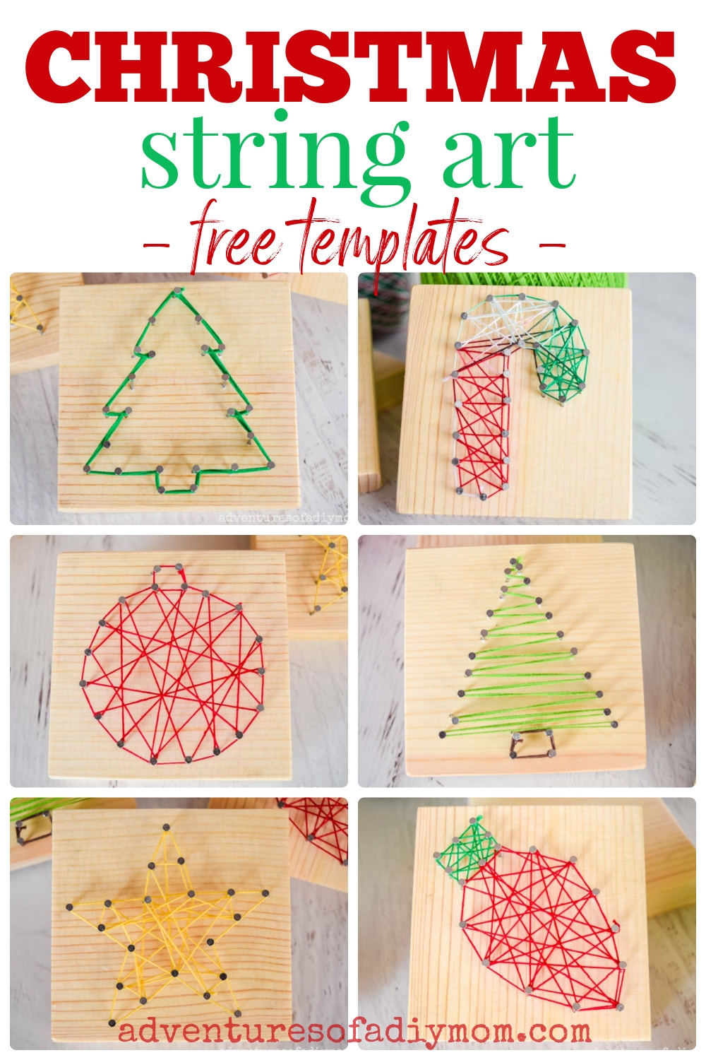 Christmas String Art