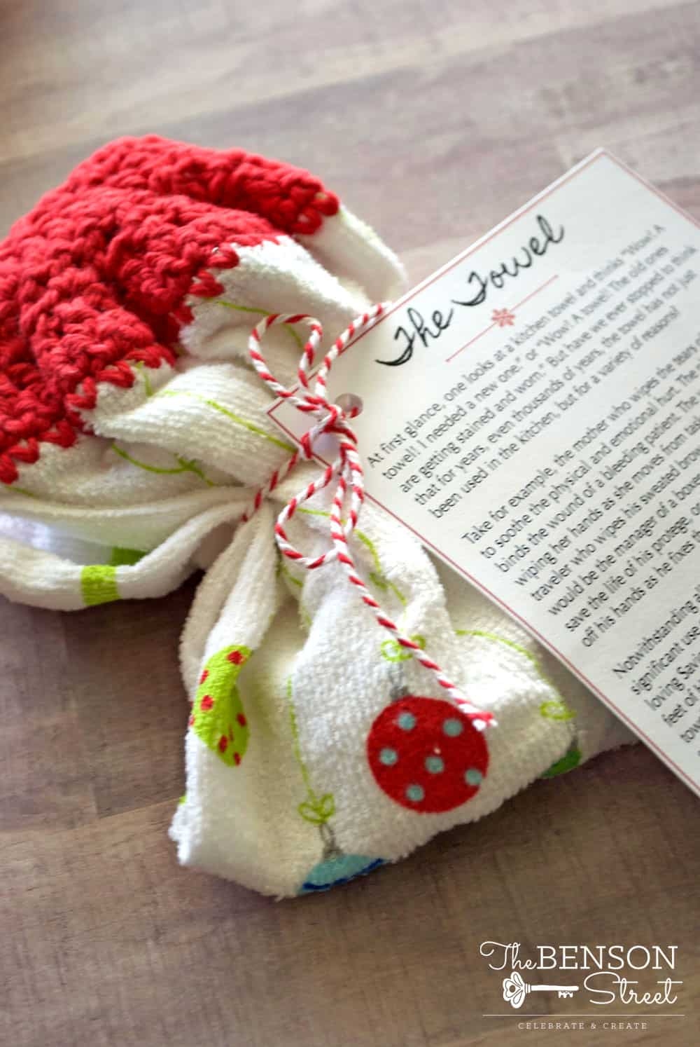 christmas towel poem printable
