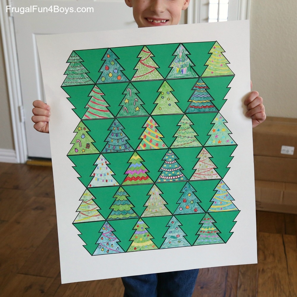 Christmas Tree Tessellations