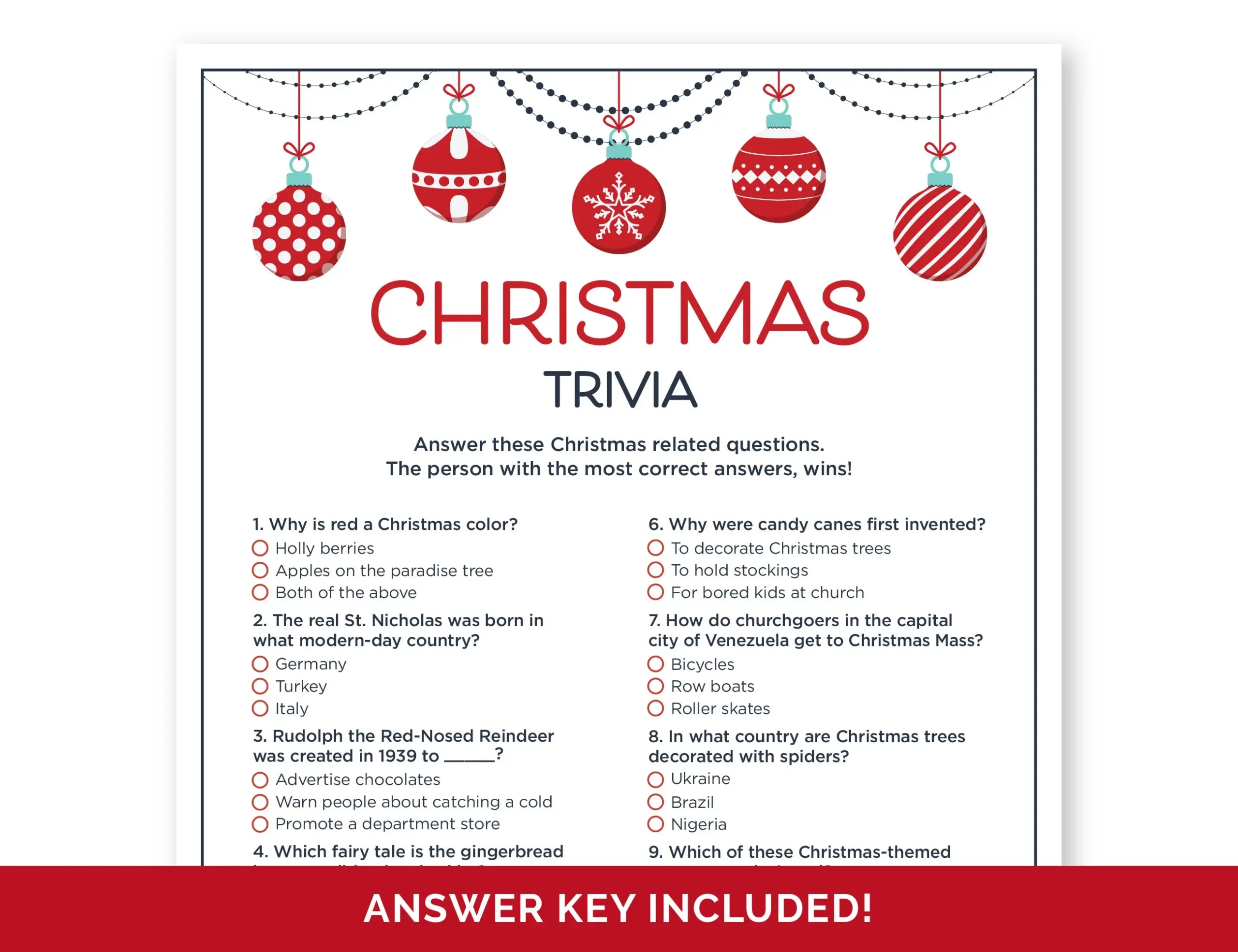 christmas picture quiz with answers printable