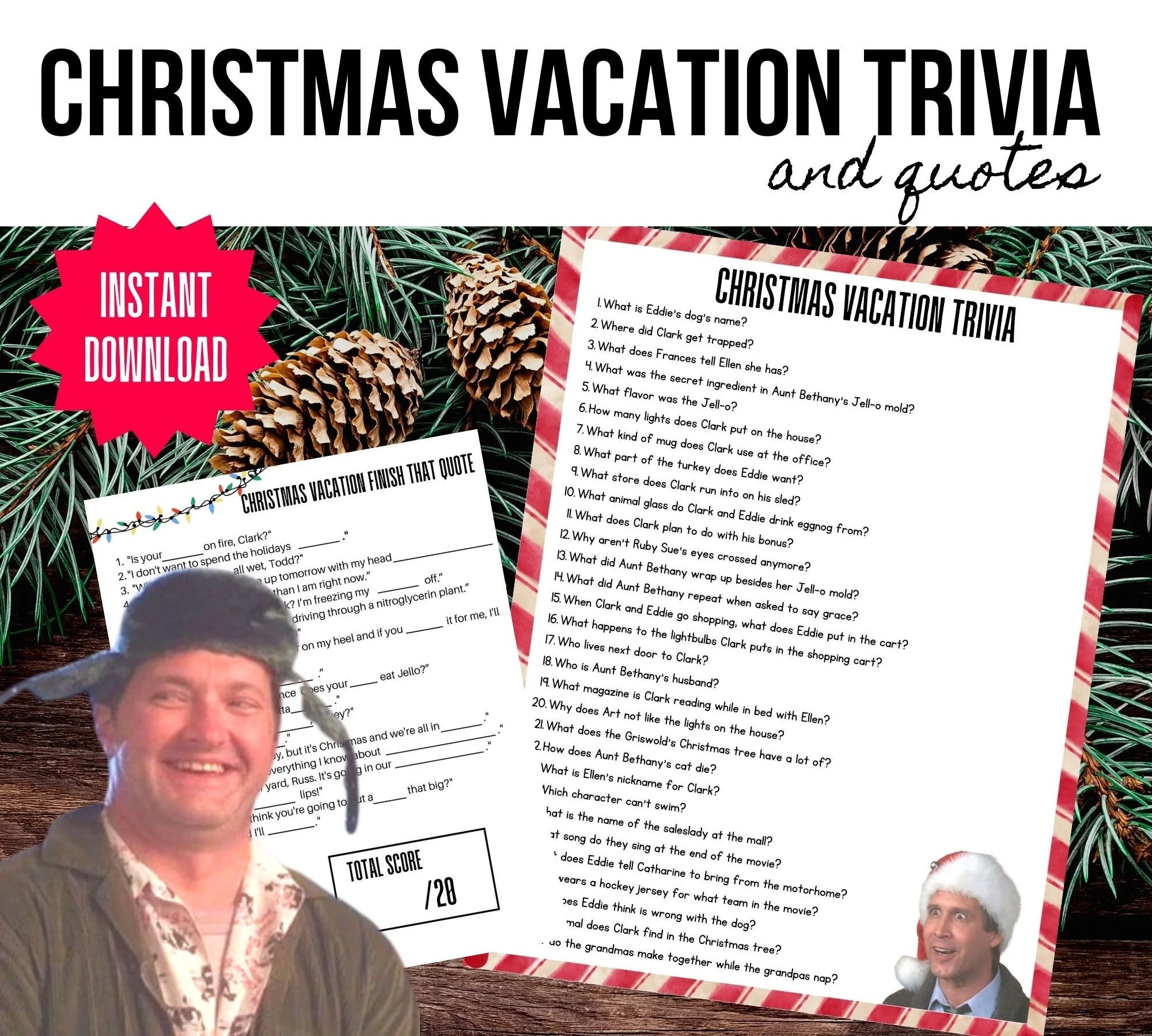 Christmas Vacation Trivia Christmas