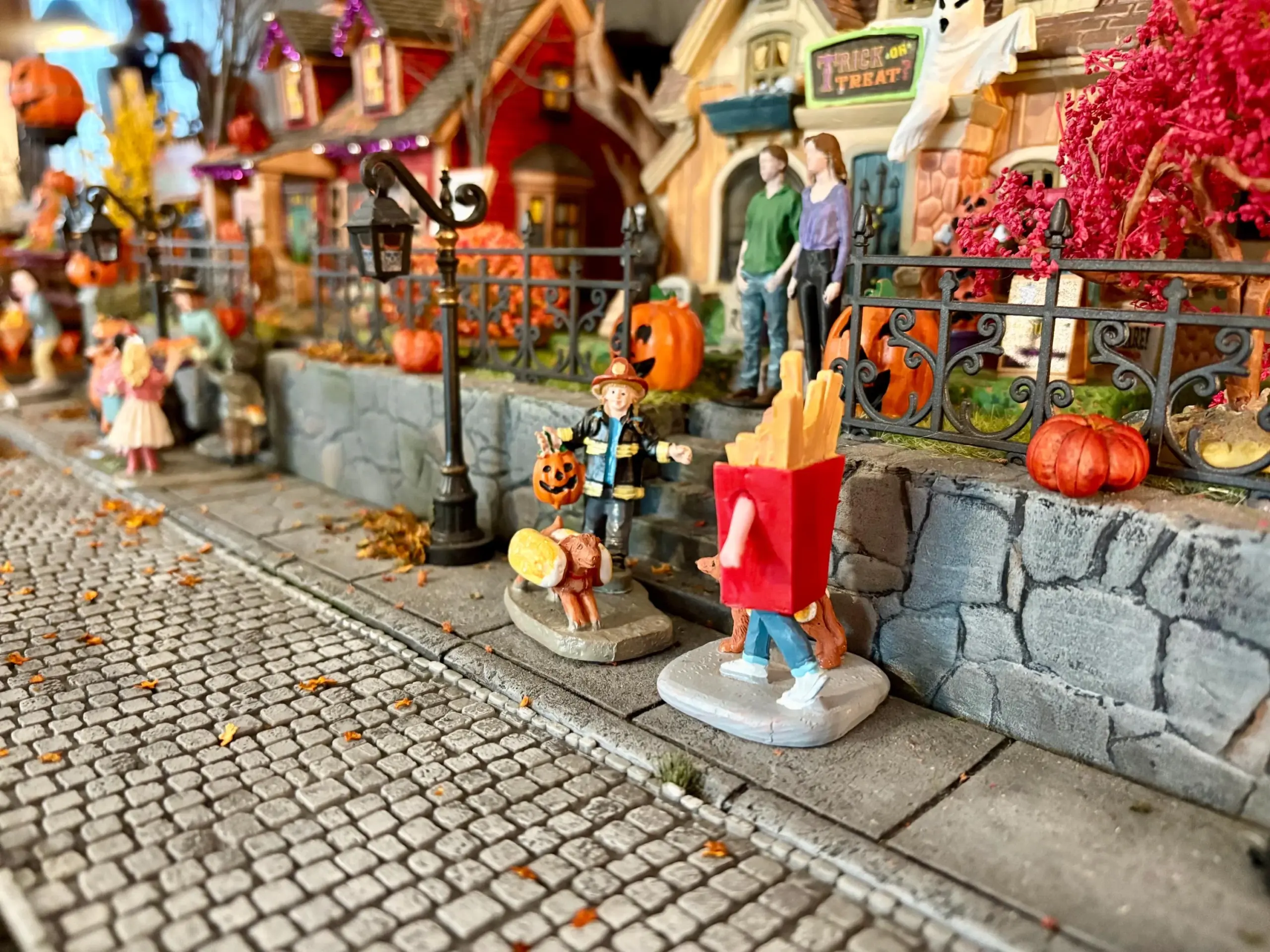 Christmas Village Road