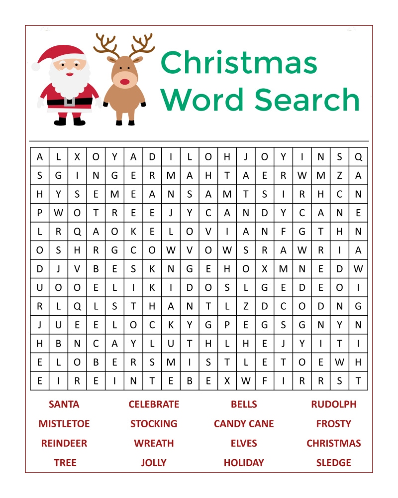 christmas word search for adults printable christmas word search for adults printable