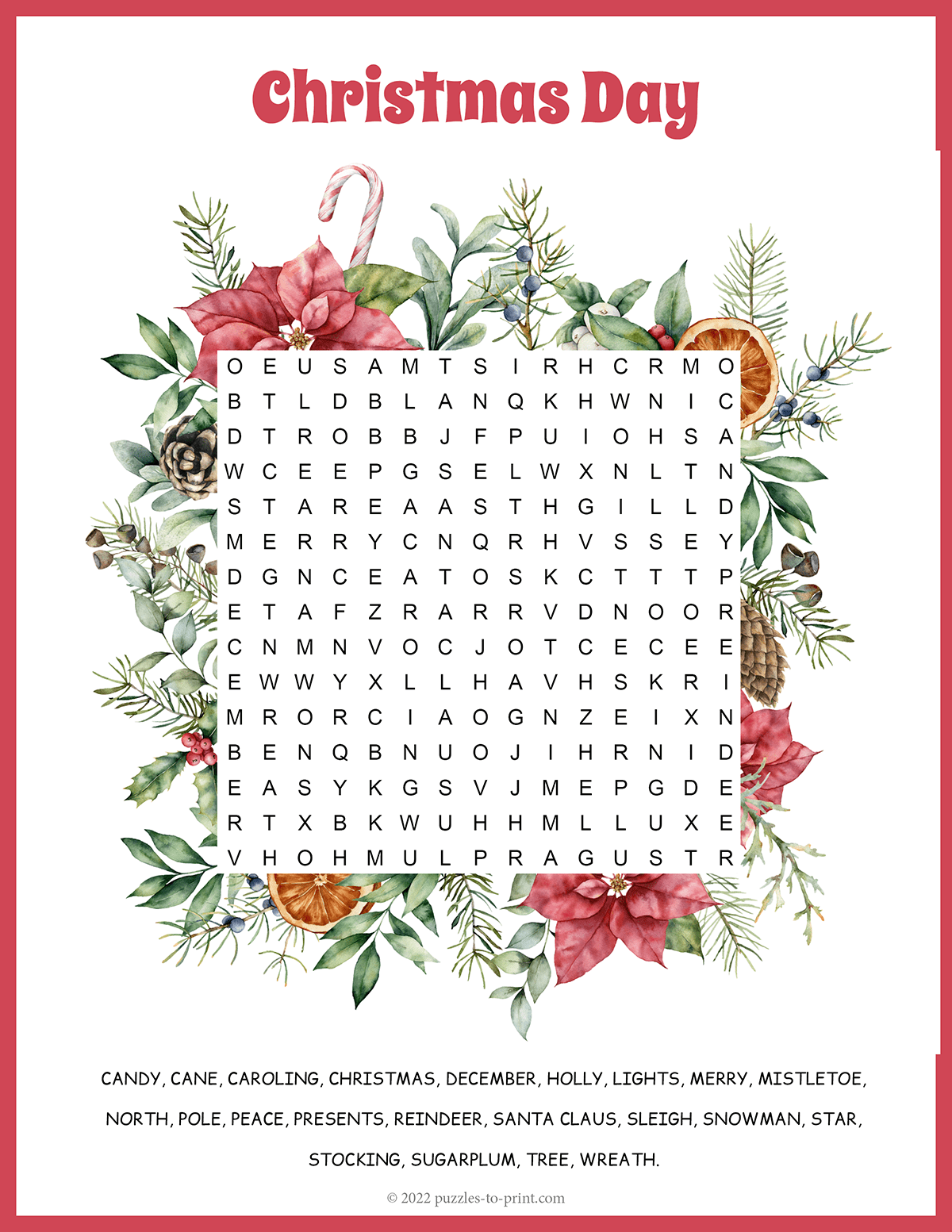 Christmas Word Search shtml Christmas Word Search shtml