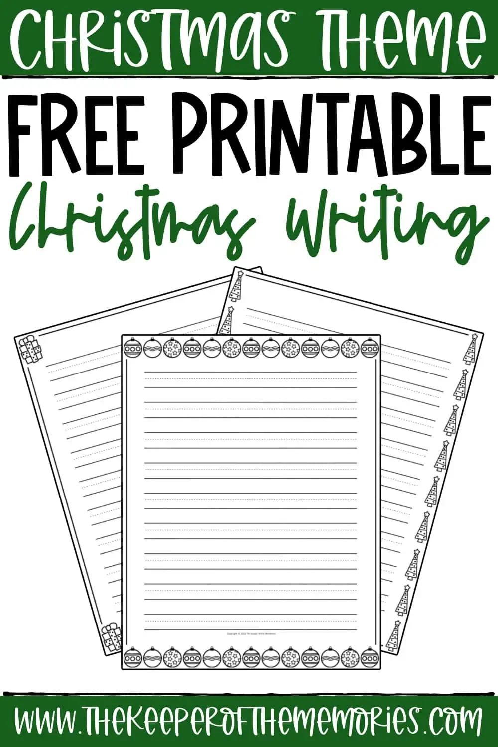 Christmas Writing Worksheets