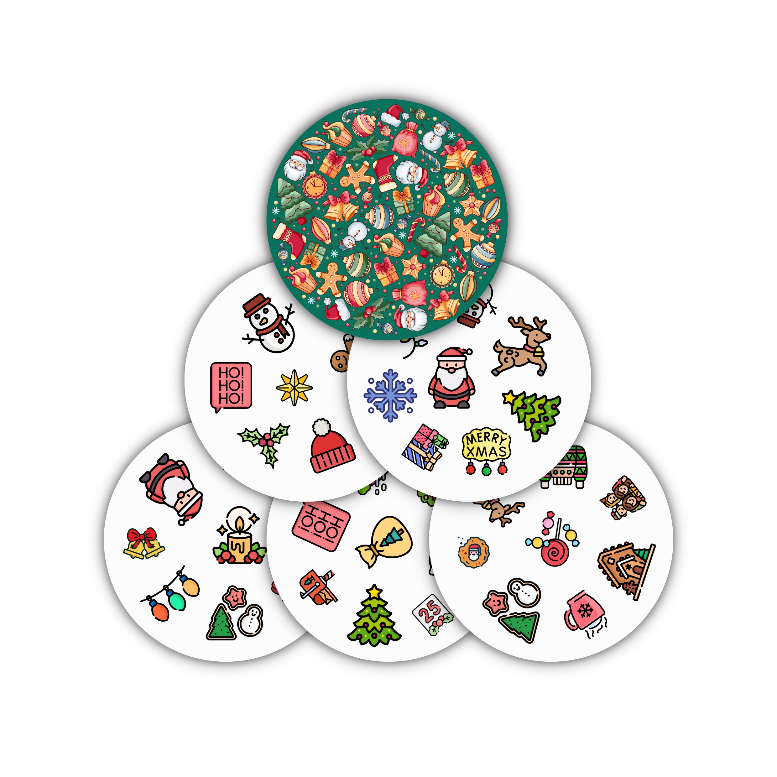 Christmas X Mas Spot It Dobble Card Game Christmas X Mas Spot It Dobble Card Game