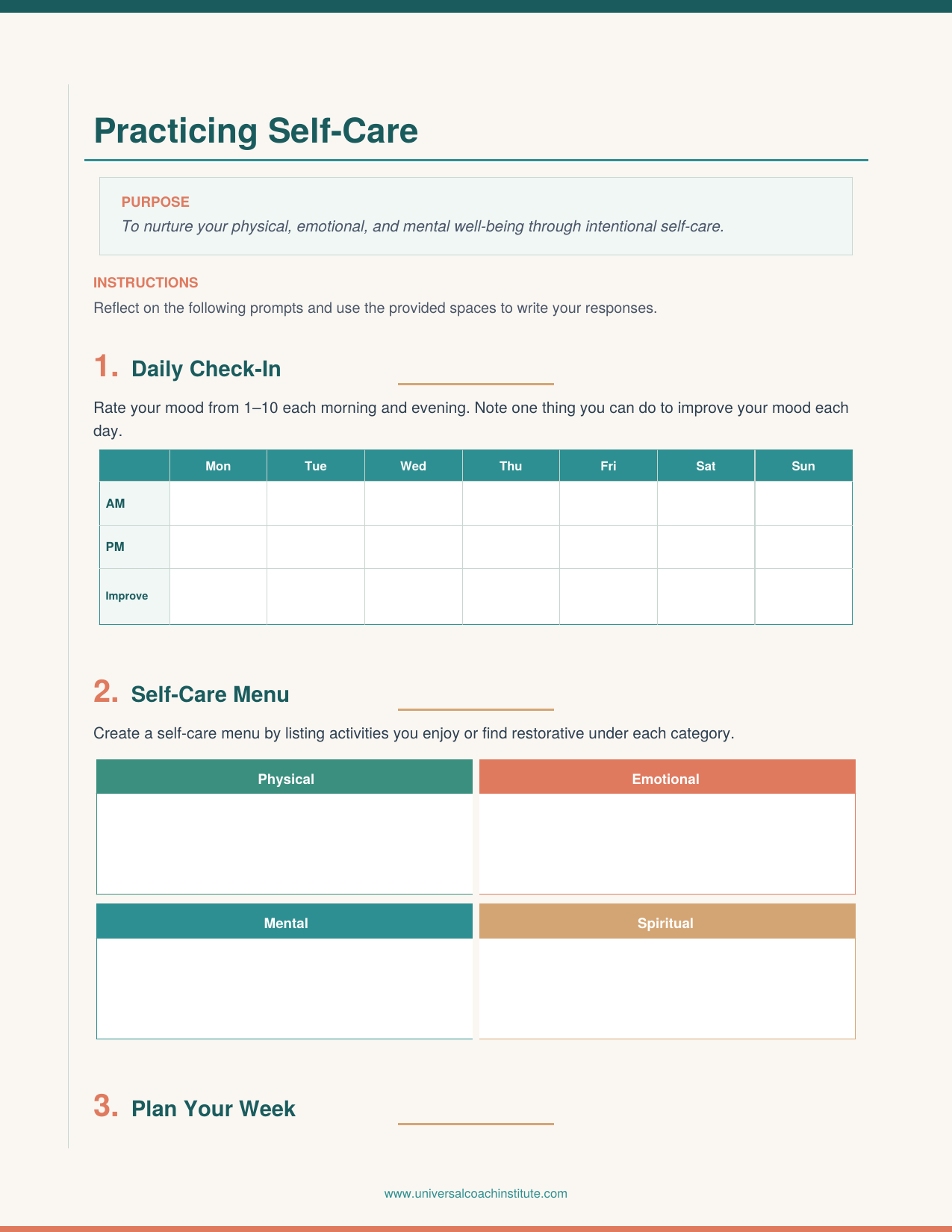 Codependency Worksheets