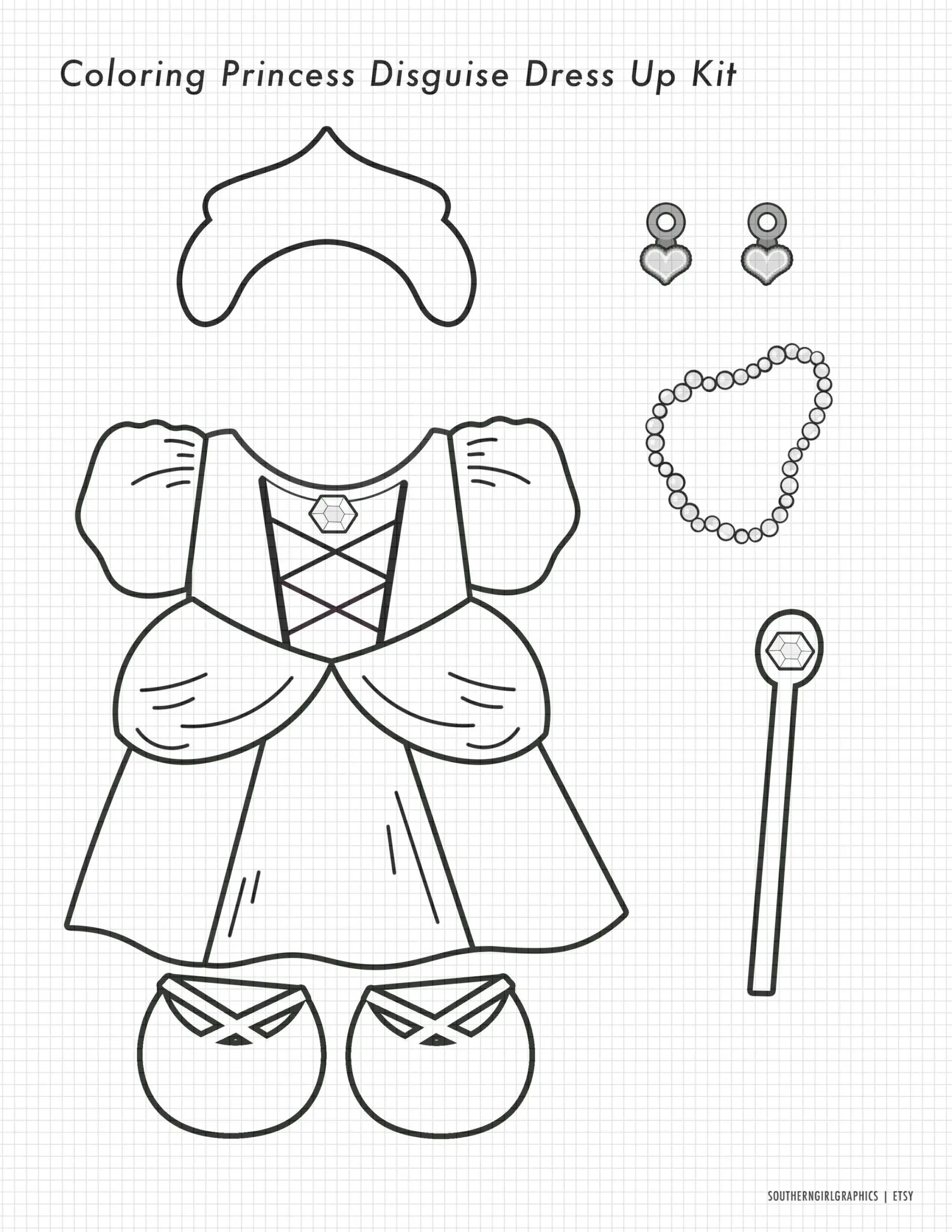 Coloring Turkey Disguise Princess Dress Coloring Turkey Disguise Princess Dress