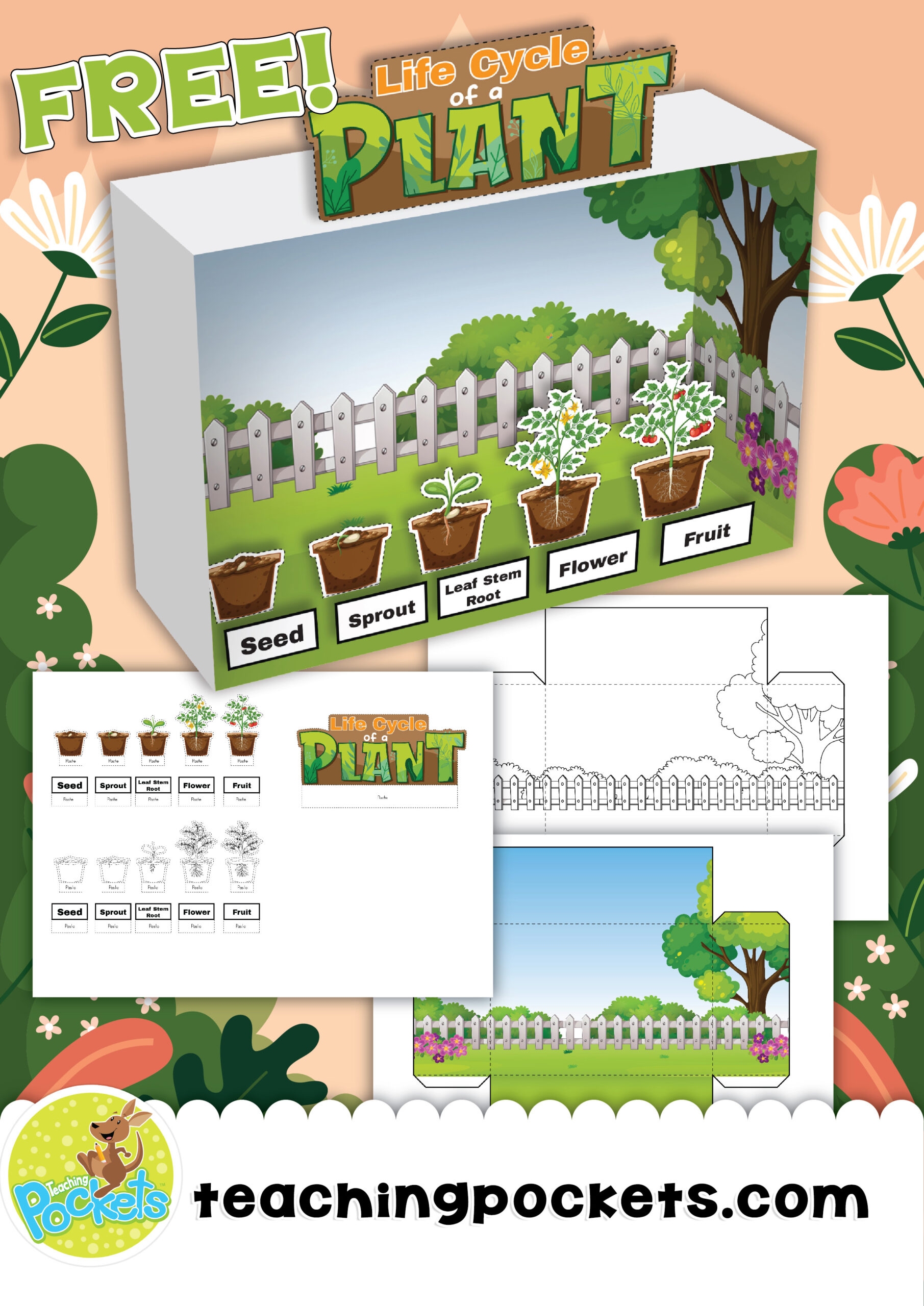 Craft Dioramas Ideas Printables For Kids