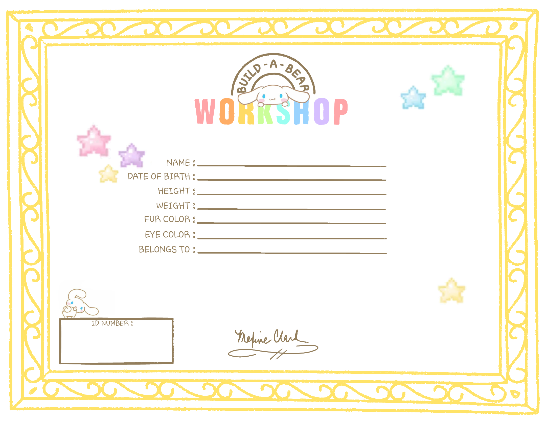Custom Birth Certificates