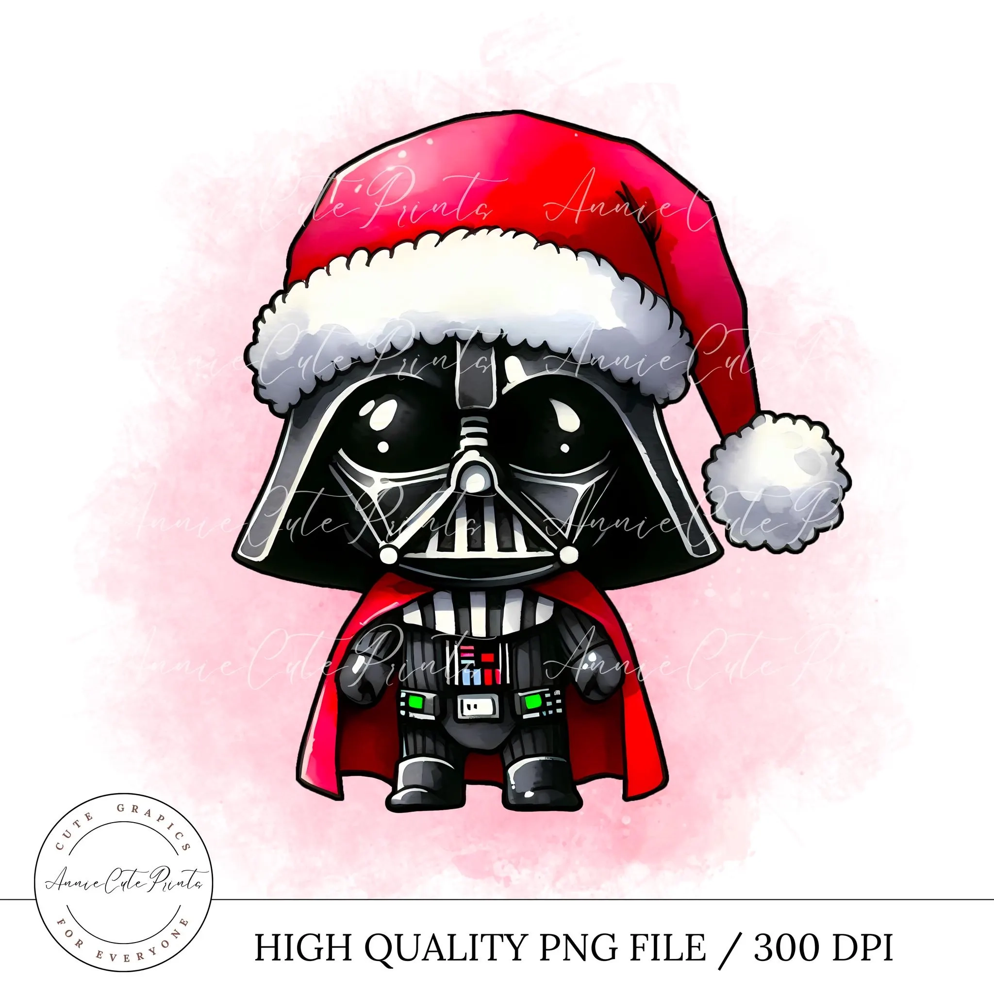 Cute Christmas Starwars Clipart