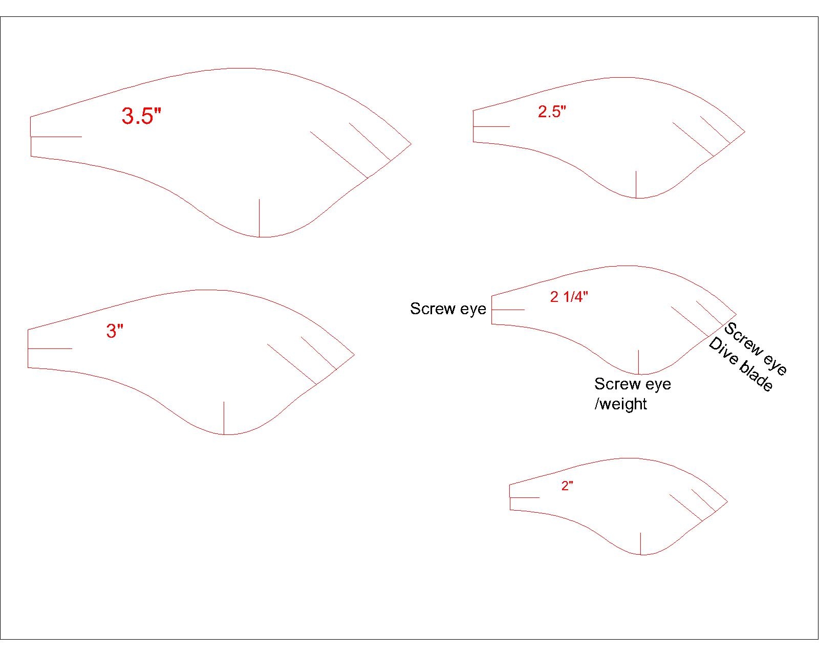 free printable fishing lure template