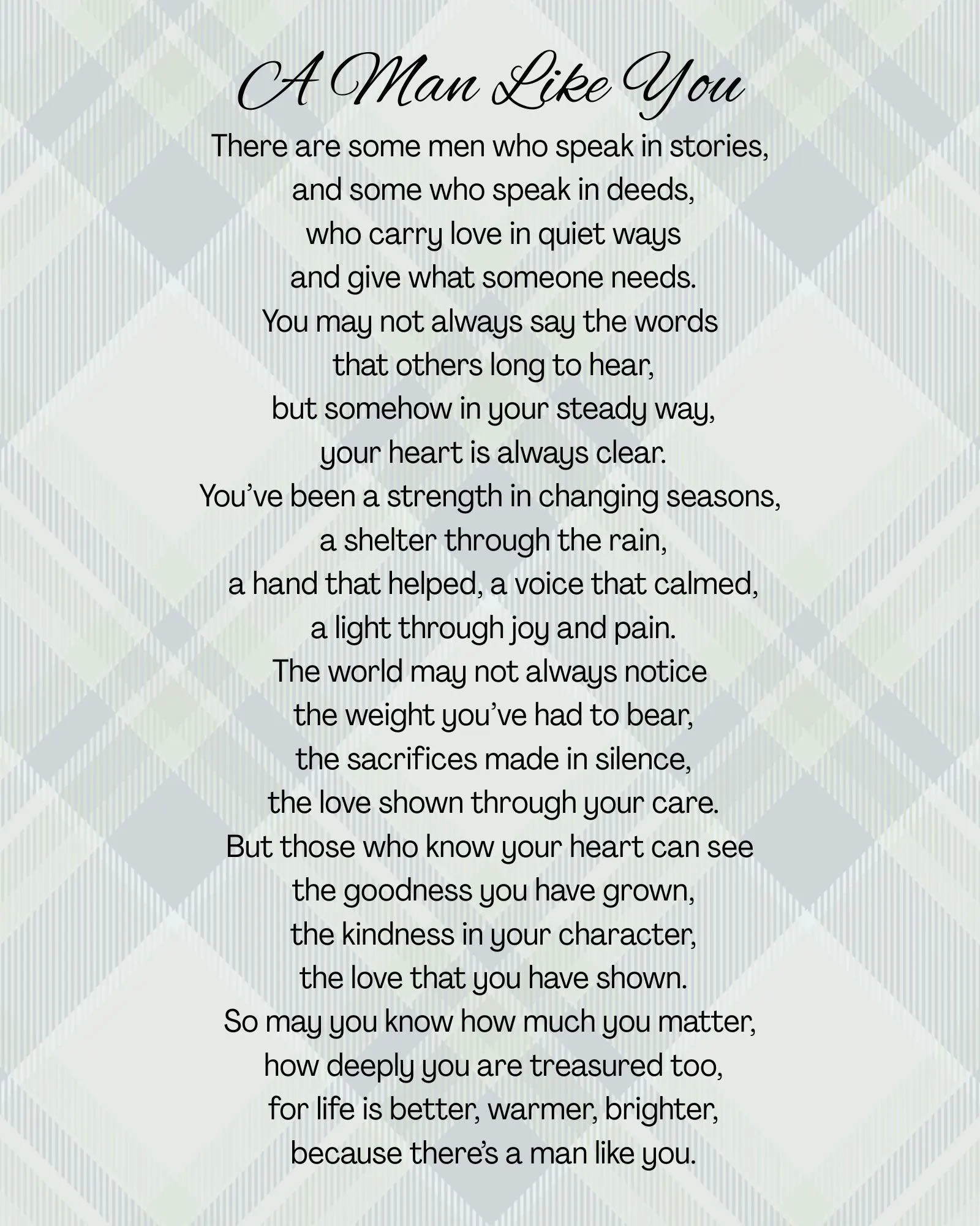 Dash Poem Printable