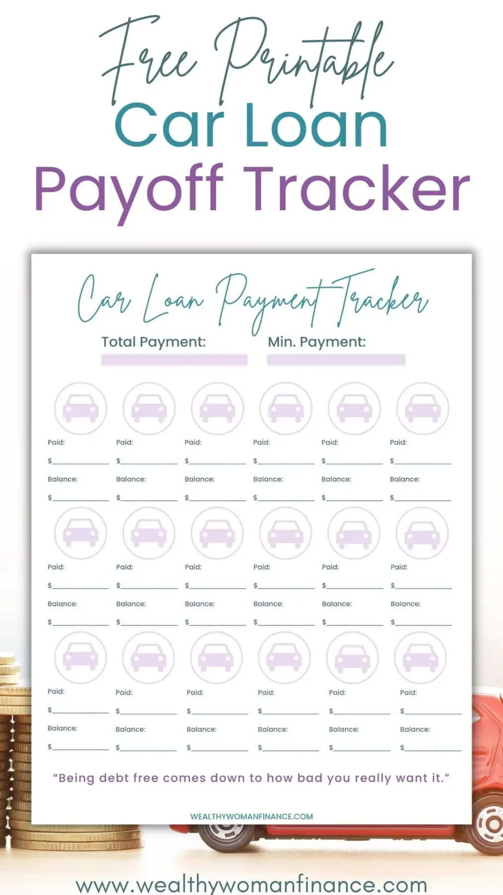 Debt Tracker Printables