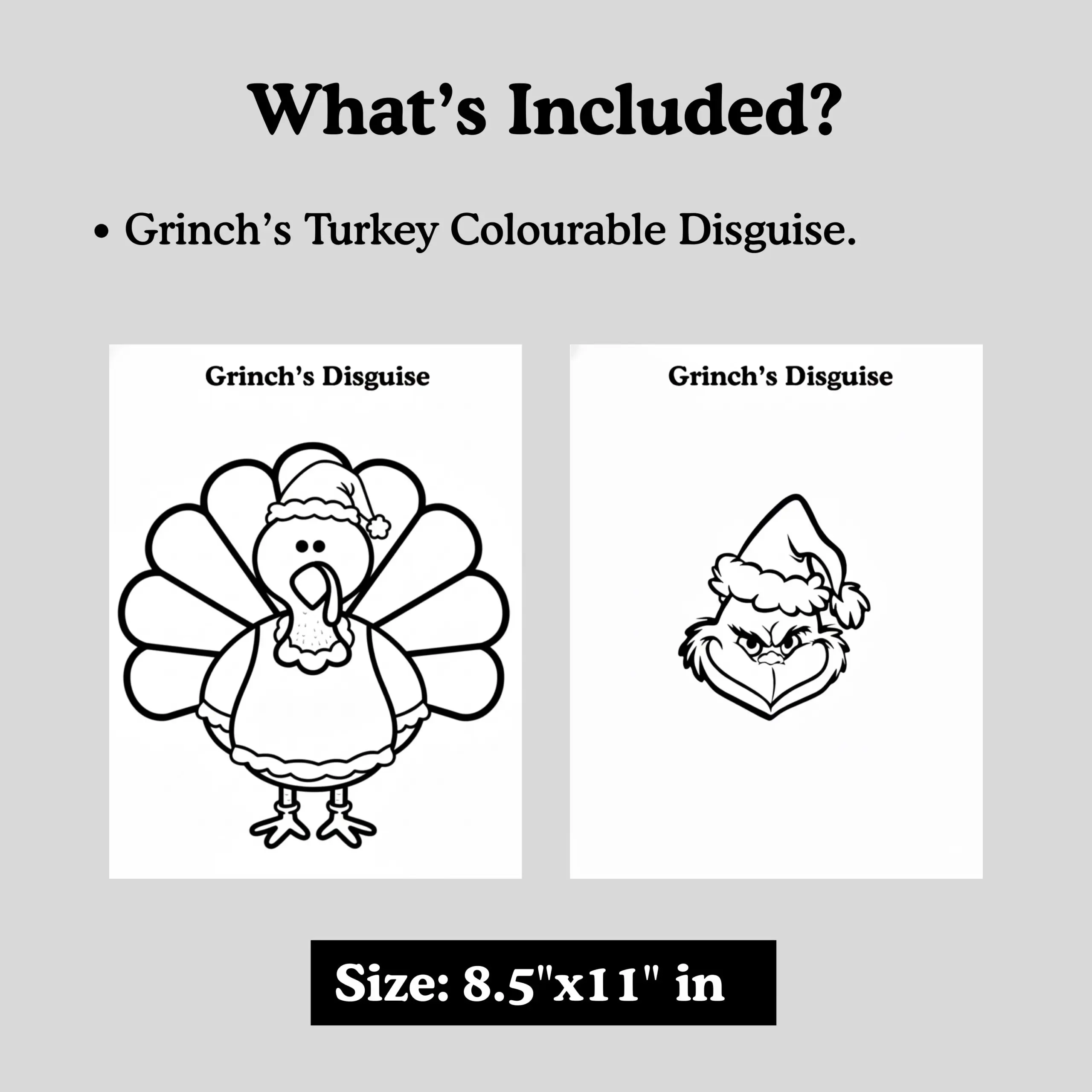 Disguise A Turkey As The Grinch Disguise A Turkey As The Grinch