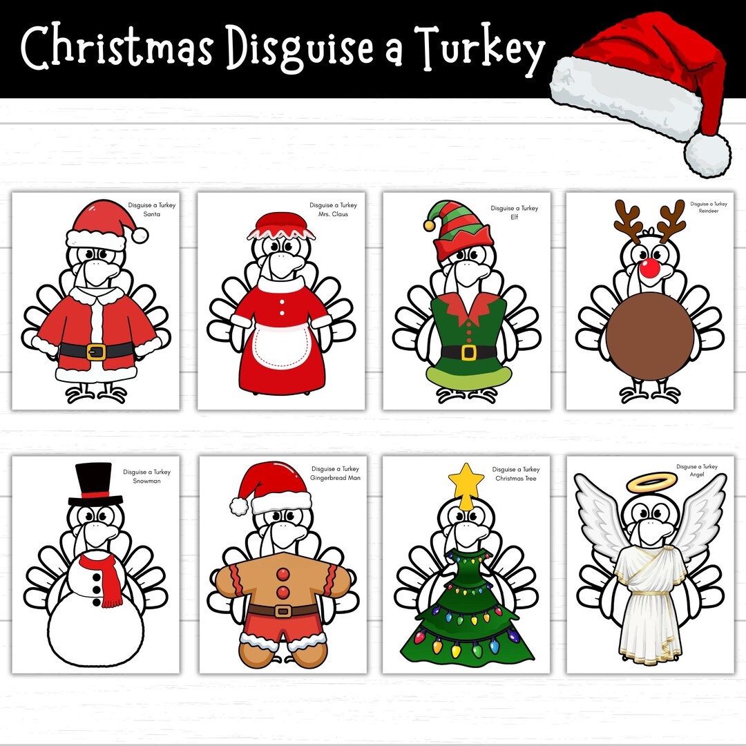 Disguise A Turkey Christmas Bundle