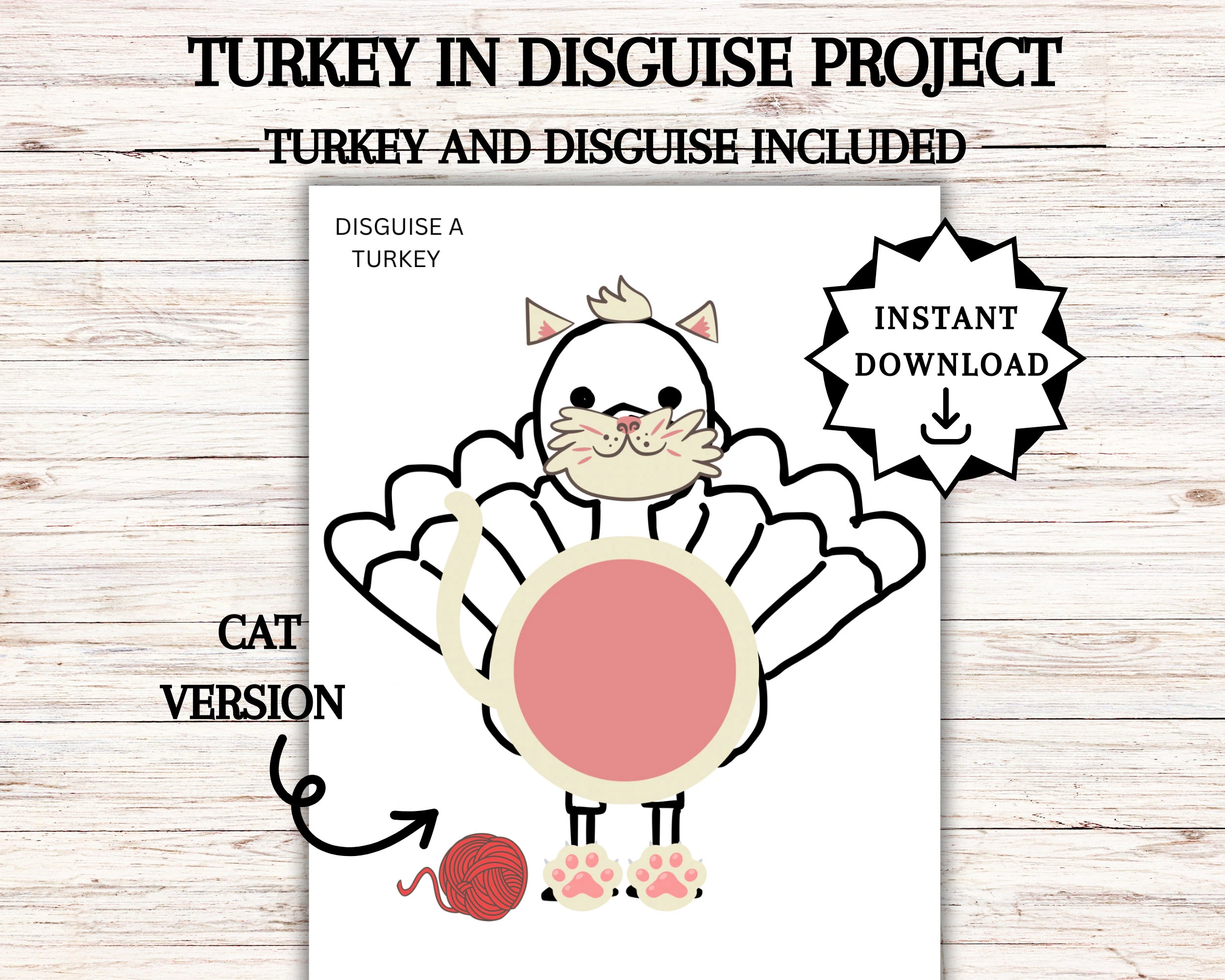 Disguise A Turkey Turkey In Disguise