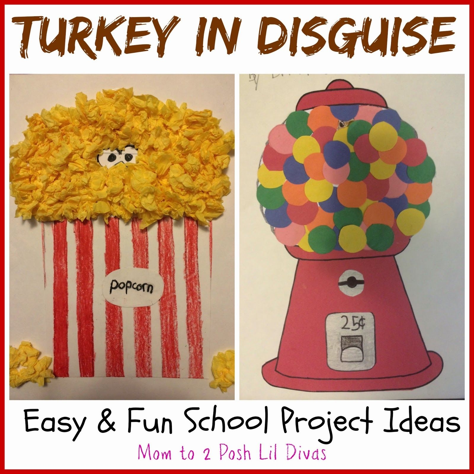 Disguising A Turkey For School Project