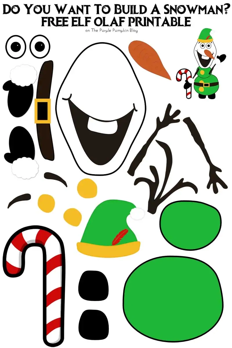 Do You Want To Build A Snowman Elf Olaf Edition Do You Want To Build A Snowman Elf Olaf Edition