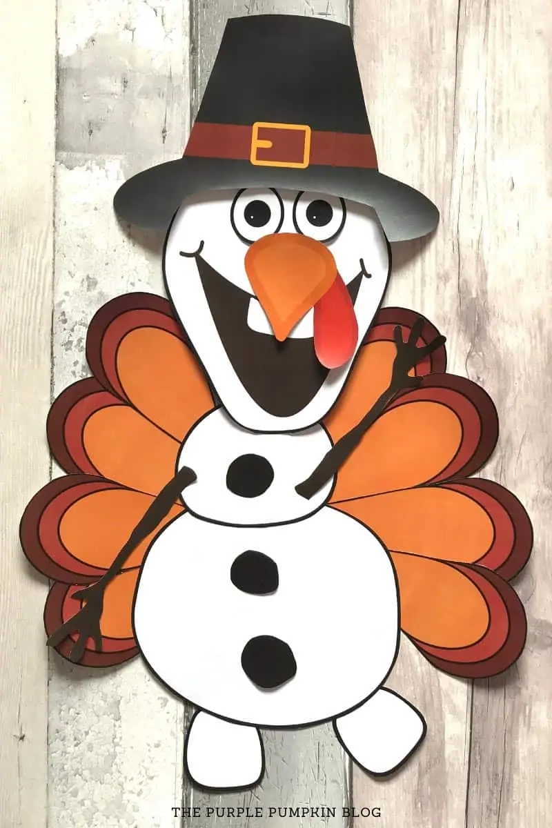Do You Want To Build A Snowman Thanksgiving Turkey Olaf Edition