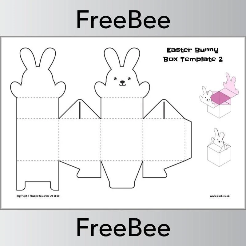 Easter Box Template