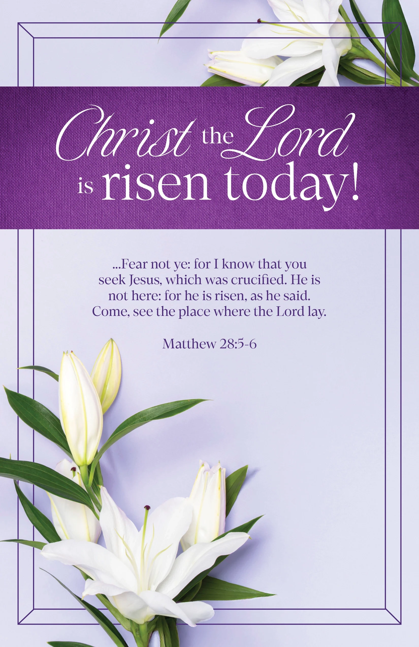 Easter Bulletin Ye Seek Package Of 100 P005851877