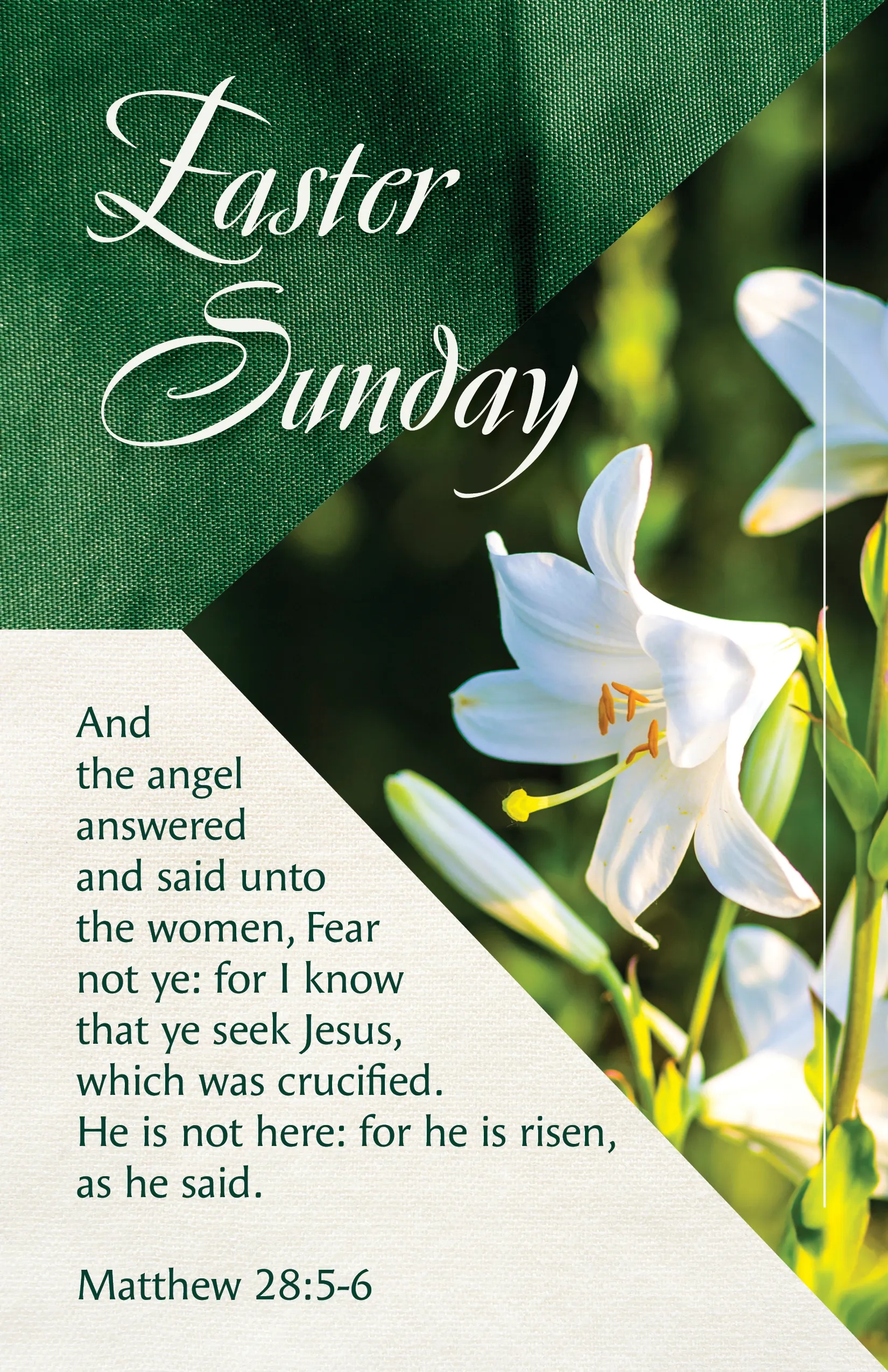 Easter Bulletin Ye Seek Package Of 100 P005851877
