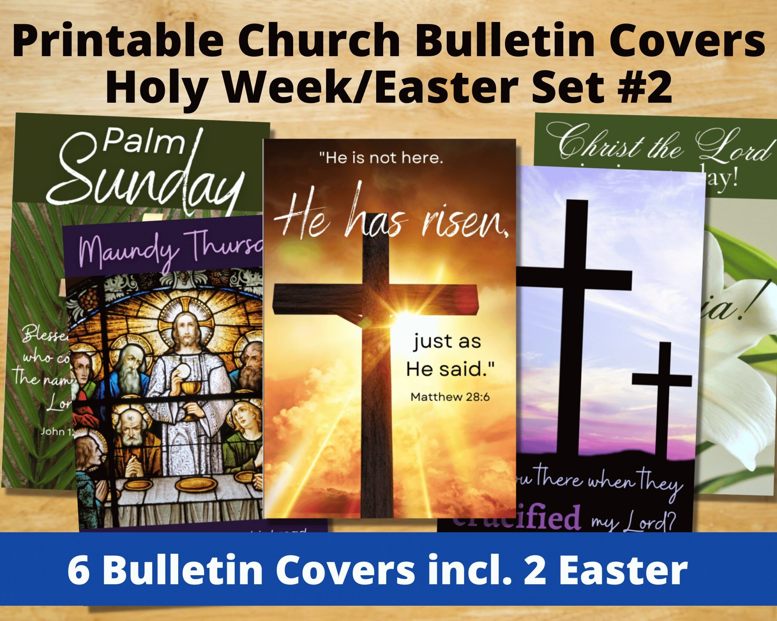 free printable easter bulletin covers