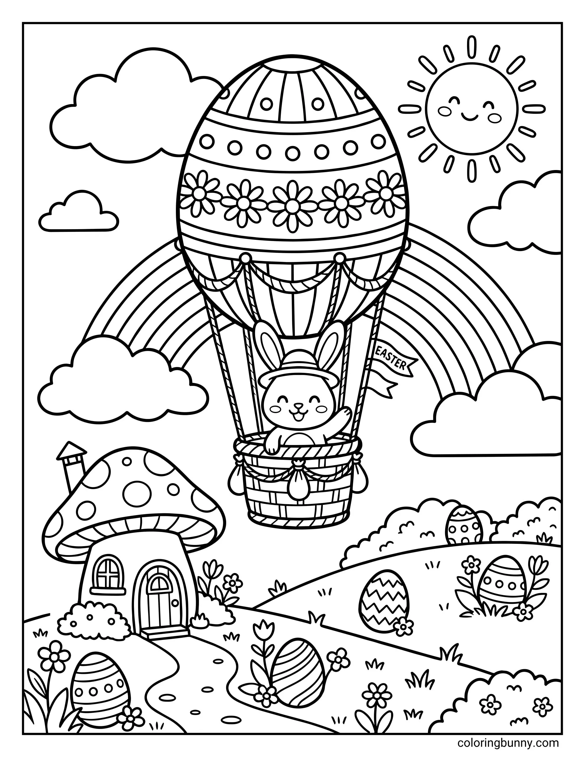 Easter Coloring Pages Easter Coloring Pages