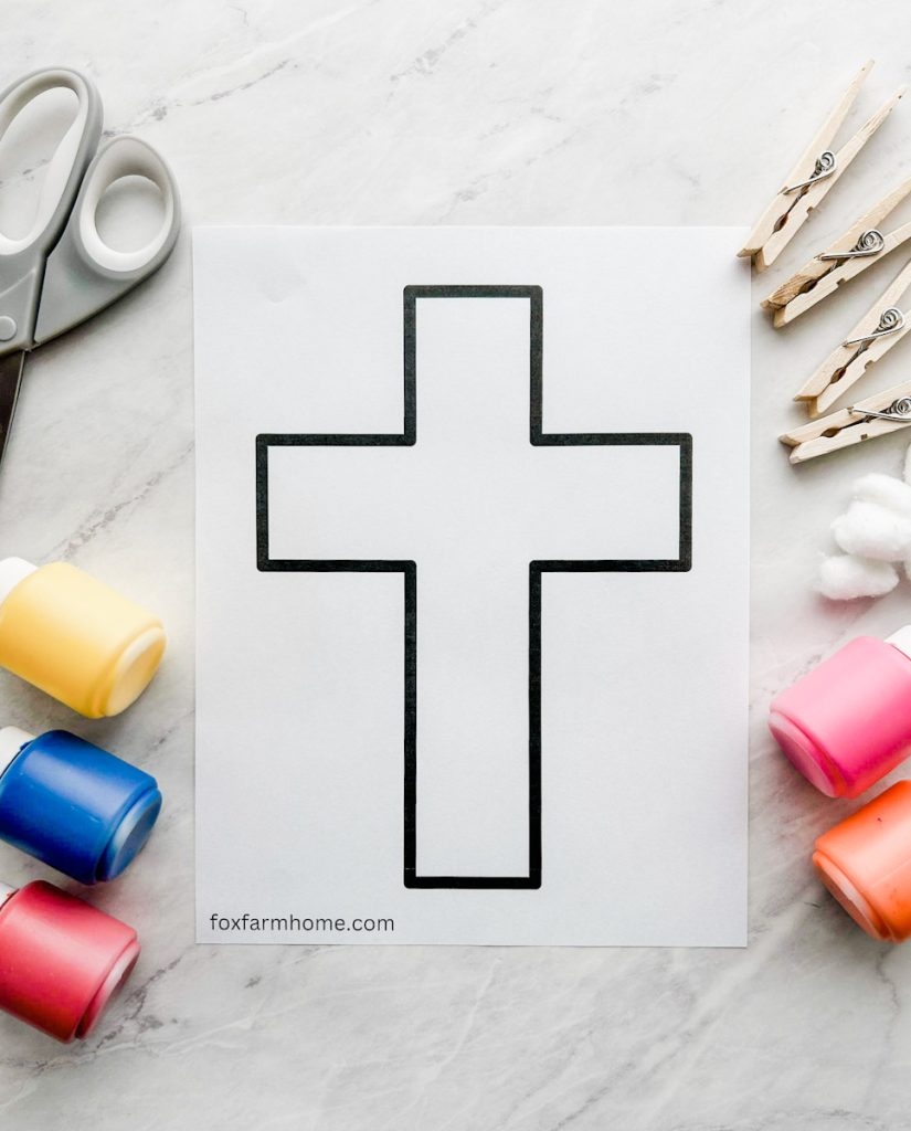 Easter Cross Craft For Kids