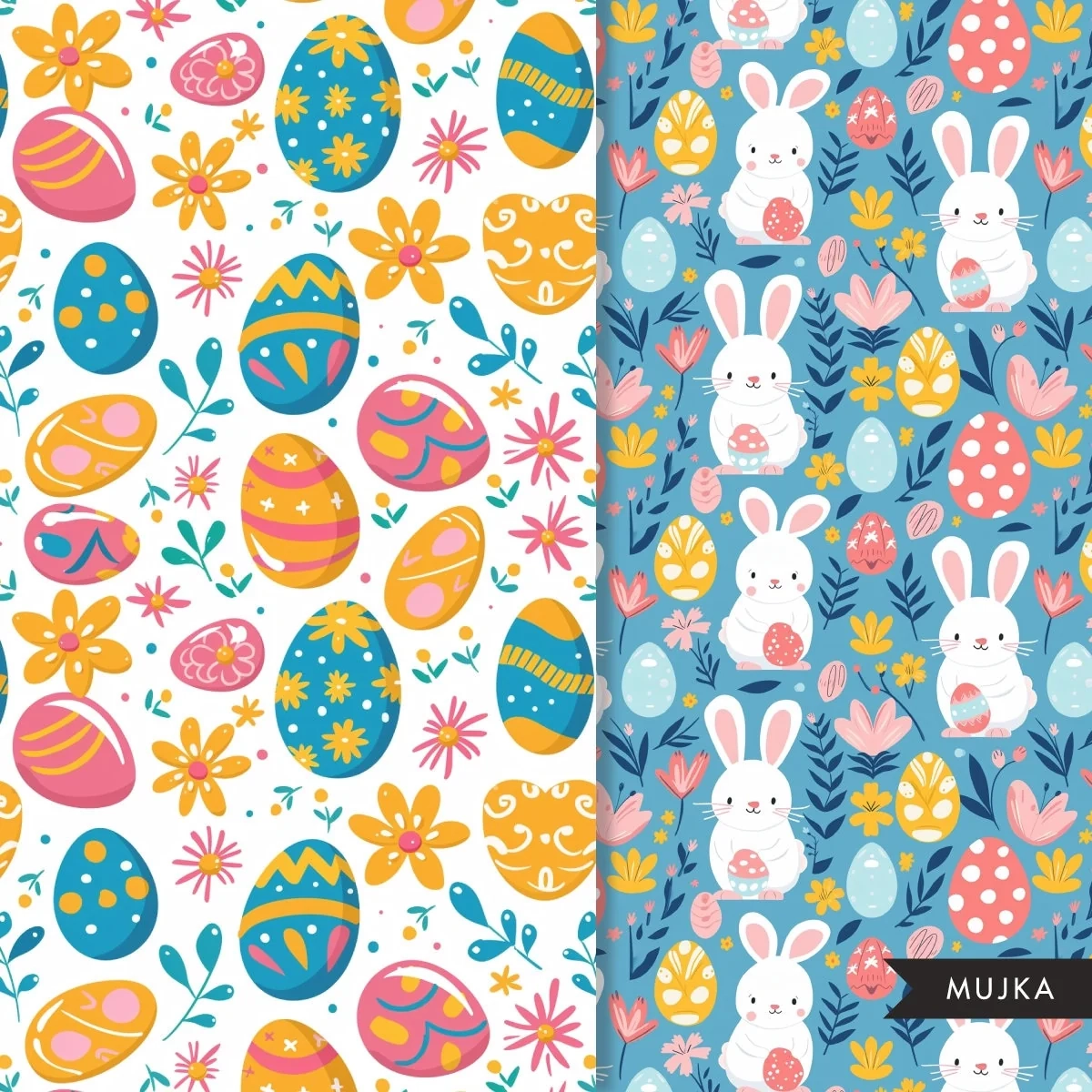 Easter Digital Papers Cute Easter Egg Backgrounds Easter Digital Papers Cute Easter Egg Backgrounds