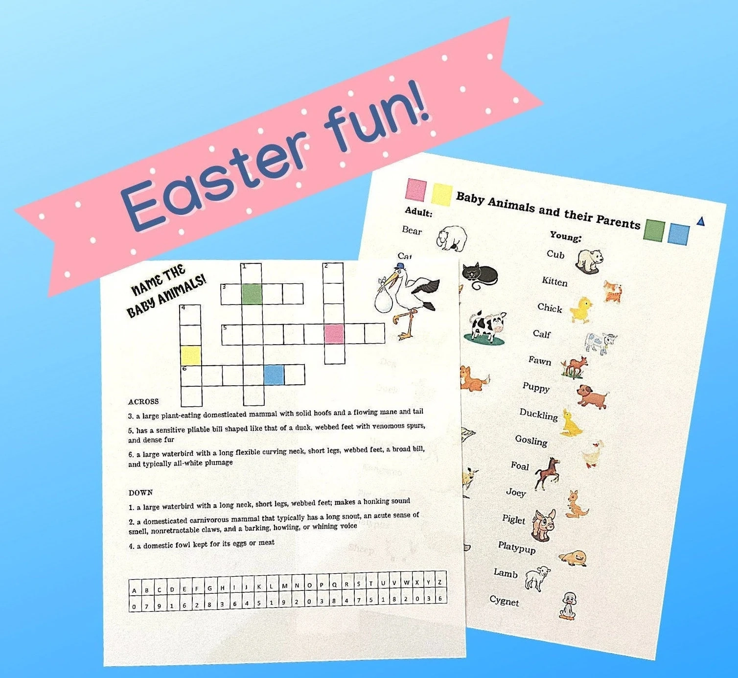 free printable easter escape room