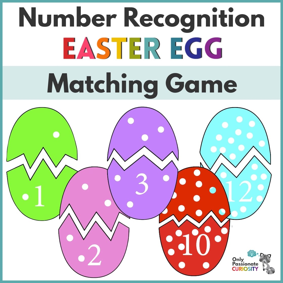 printable easter eggs numbers
