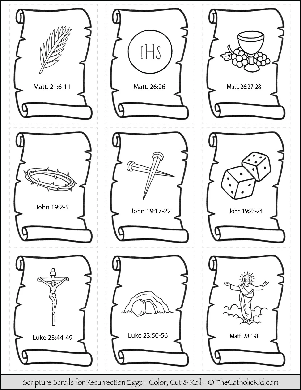 printable bible verses for easter eggs