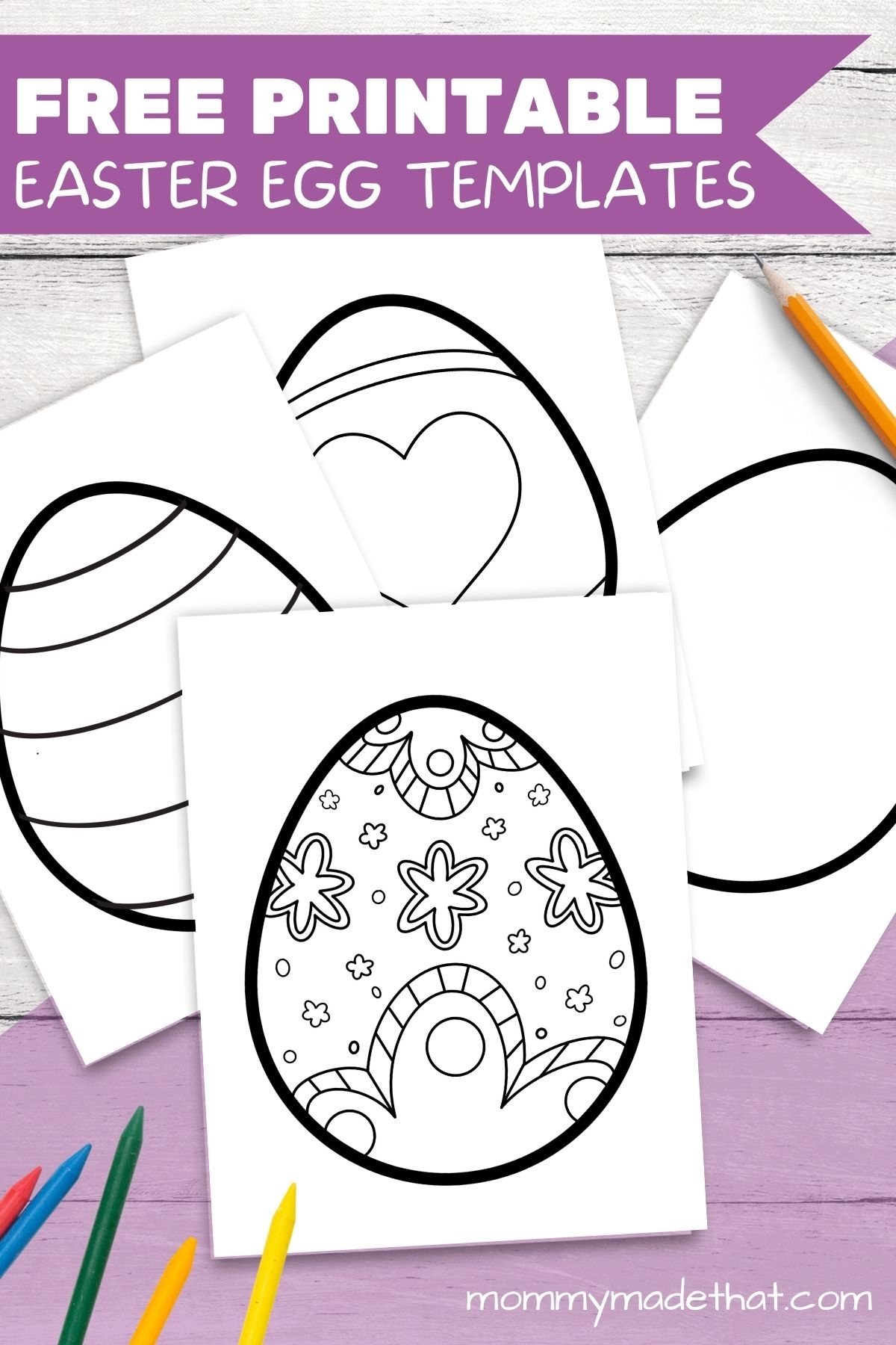Easter Egg Template Easter Egg Template