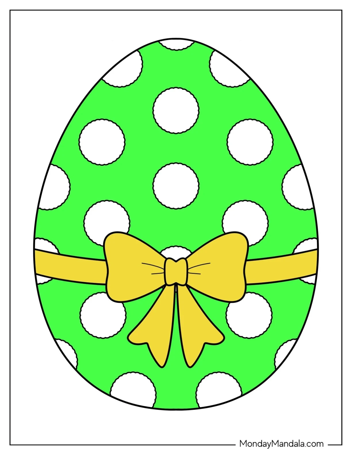 Easter Egg Template