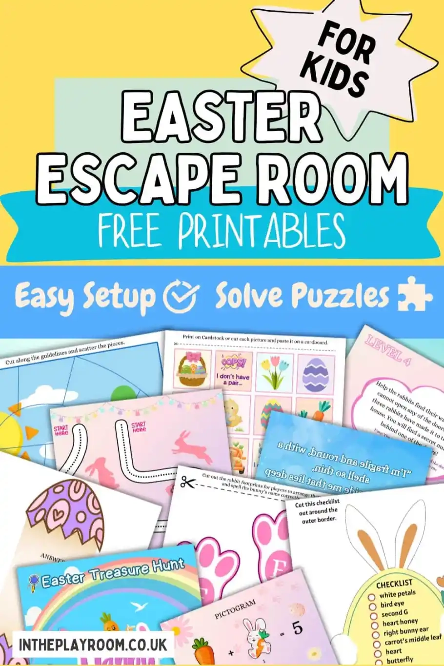 Easter Escape Room For Kids