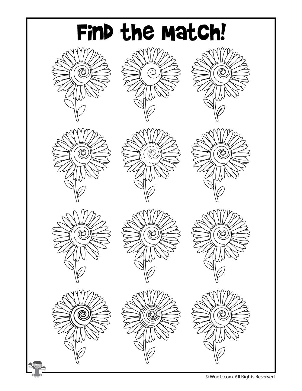 easter spot the difference printable